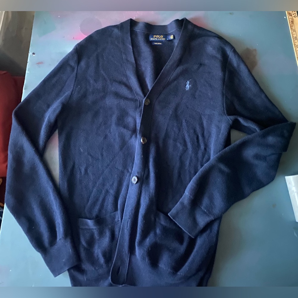Polo Ralph Lauren
Cable-Knit Cotton Cardigan